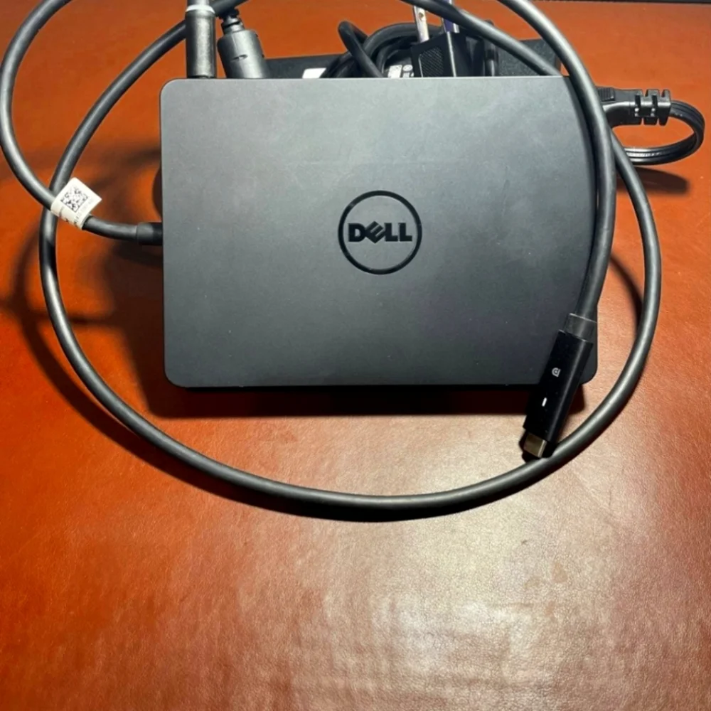 Dell Dock WD15 USB Type- C Docking Station with Power Adapter